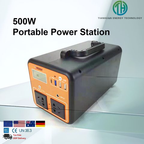 500Stazione di alimentazione portatile W.