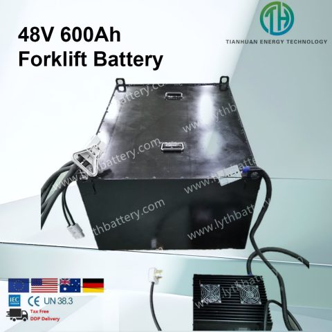 48v 600ah Lithium-Gabelstapler-Batterie