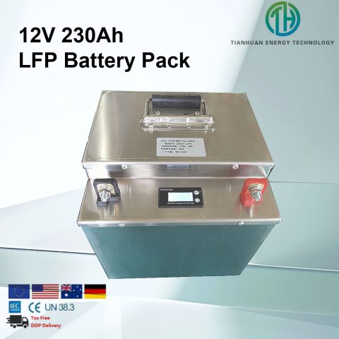 12v Batteria 24v 100ah 200ah lifepo4 per camper