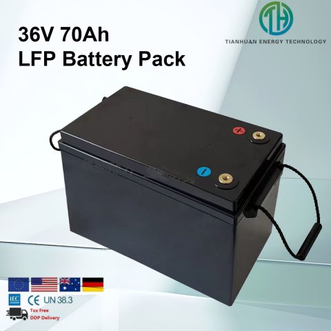 36v 70ah Lifepo4-Akku für Boote/Marine