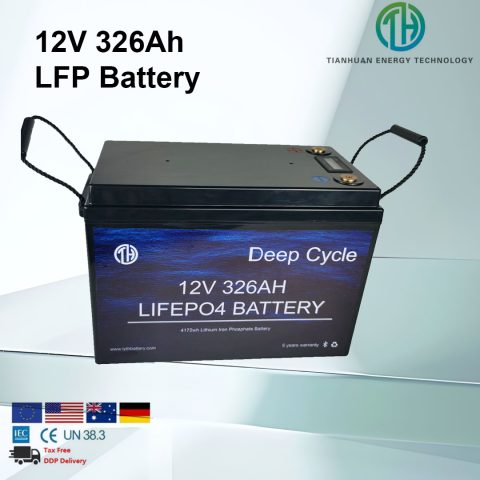 Batteria al litio 12v 300ah 326ah batteria lifepo4