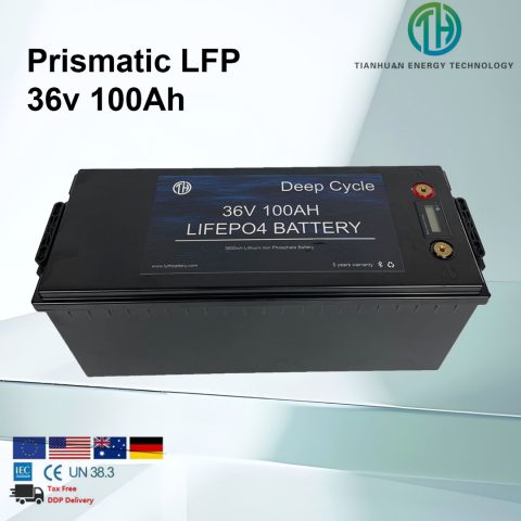 36v 100AH ​​Lifepo4 Marine Trolling Bootsmotorbatterie