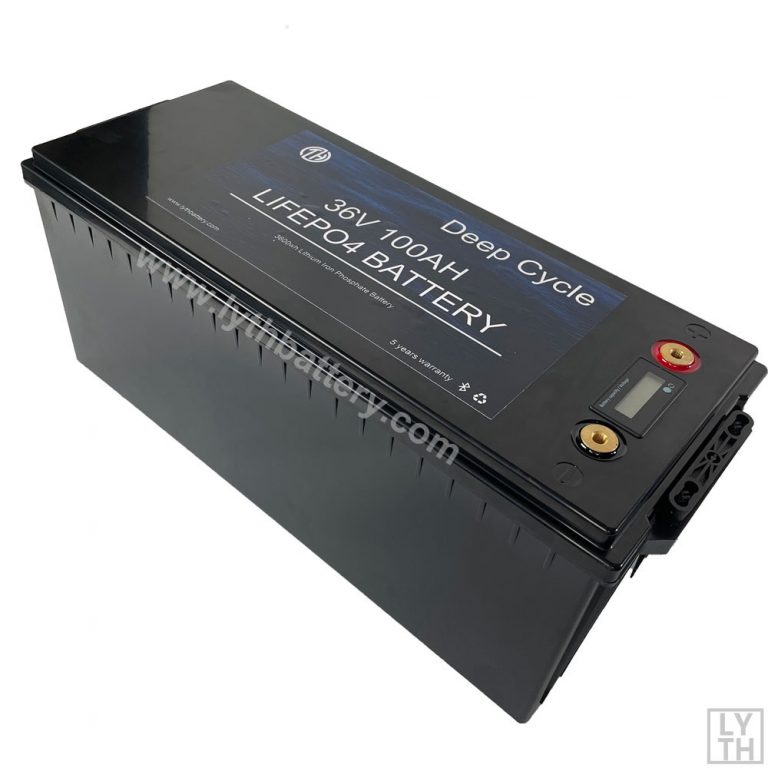 36v 100AH ​​Lifepo4 Marine Trolling Bootsmotorbatterie