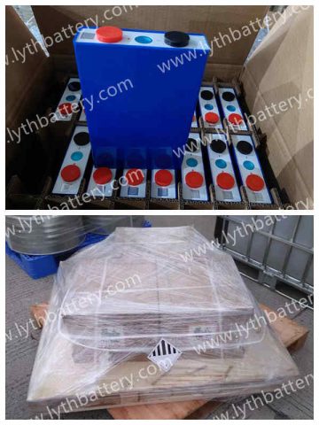 40Stück EVE LF105 3,2 V 105 Ah Lithium-Eisen-Phosphat-Zellen nach Indonesien