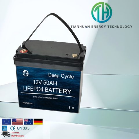 Batteria agli ioni di litio OEM / ODM 12v 50Ah LiFePO4
