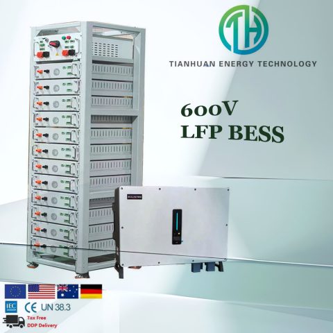 60Sistema di accumulo dell'energia commerciale a batteria da kwh