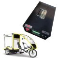 Batteria sostitutiva agli ioni di litio per triciclo da carico elettrico ricaricabile. Pacco batterie agli ioni di litio