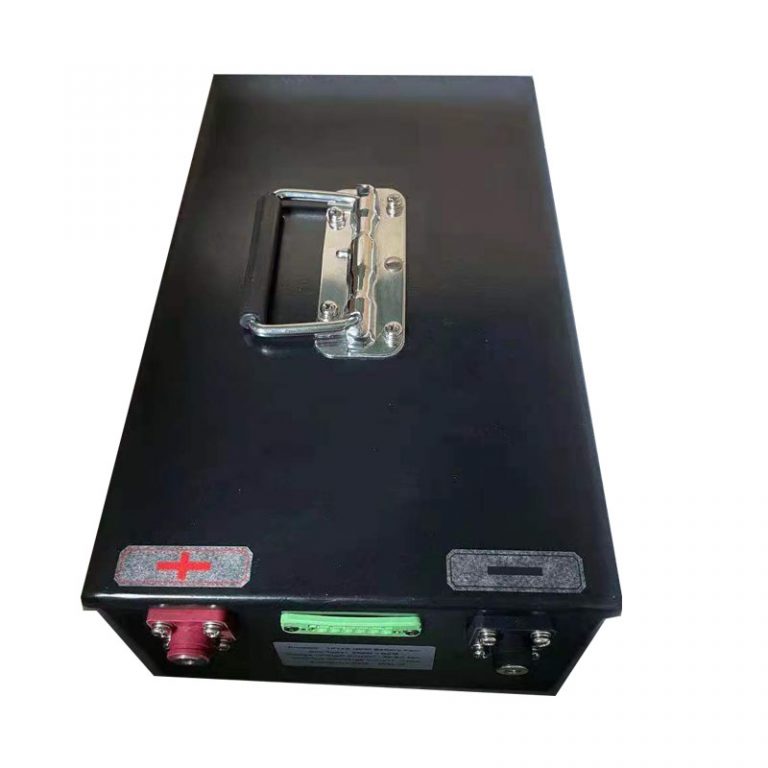 Batteria sostitutiva agli ioni di litio per triciclo da carico elettrico ricaricabile. Pacco batterie agli ioni di litio
