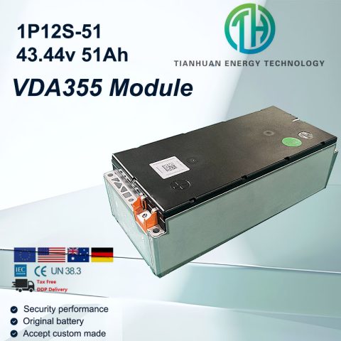 VDA355 NMC Lithium-Ionen-Batteriemodul 51 Ah 1P12S