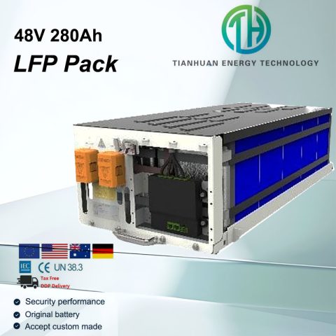280Ah Raffreddamento ad aria Pacchetto batteria LFP per rack di accumulo di energia Lifepo4