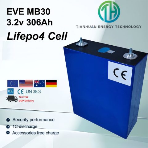 Batteria EVE MB30 306Ah 3,2 V lifepo4 10000 cicla batterie da 306 Ah