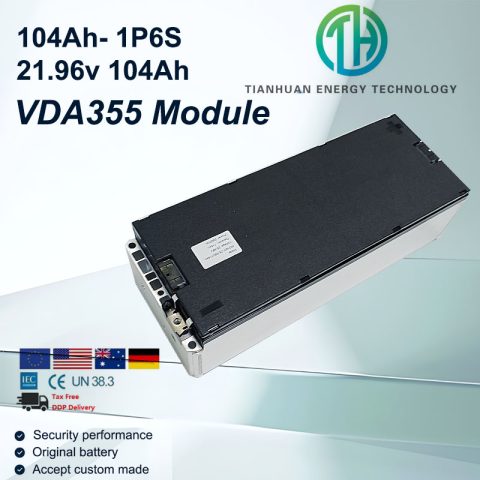 Módulo de Litio Svolt 1P6S 21.96V 104Ah/117Ah VDA355 EV VDA