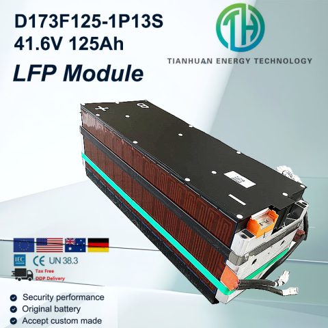 CALB EV Application 41,6 V 125 Ah LiFePo4 Module de batterie 1P13S 5,2 kWh