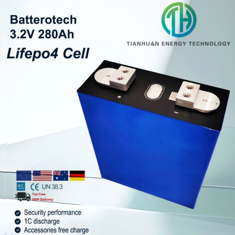 Neue Version 3,2 V 280 Ah Lifepo4-Batteriezelle