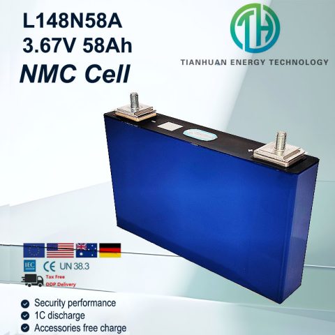 Célula de batería de CALB L148N58A 3.7V 58Ah NMC