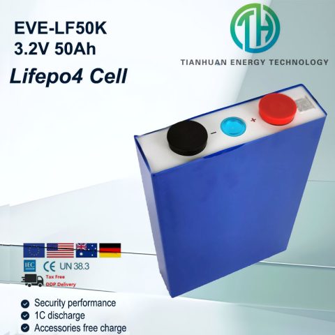 EVE LF50K LFP 3.2V 50Ah litio ferro fosfato (LiFePO4) cella della batteria