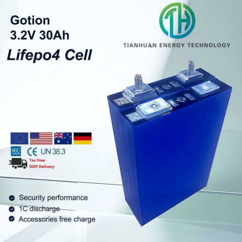 LFP 3,2 V 30 Ah LiFePO4-Zellen für Elektrofahrräder/Roller/Dreiräder