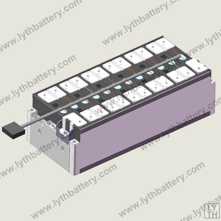 Module de batterie au lithium-ion pour application EV 1P12S-58 VDA355 NMC