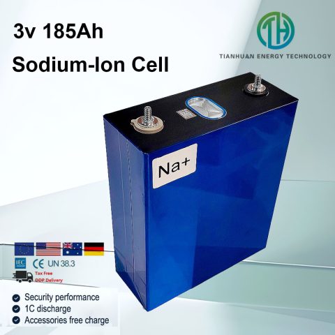 HINA Heißer Verkauf 3,0 V 185 Ah 200 Ah Prismatische Zelle Natriumionenbatterie Wiederaufladbare Na-Ionenbatterie