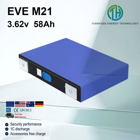 EVE M21 NCM 58AH INP58P 3.62V NCM Batería Batterías EV CAR CAR