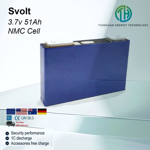 SVOLT 3.7V 51AH Celular de batería NMC
