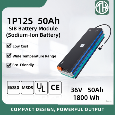 Natrium-Ionen-Batteriemodul 50 Ah 1P12S Lithium-Ionen-Natrium-Na-Ionen-ESS-Module