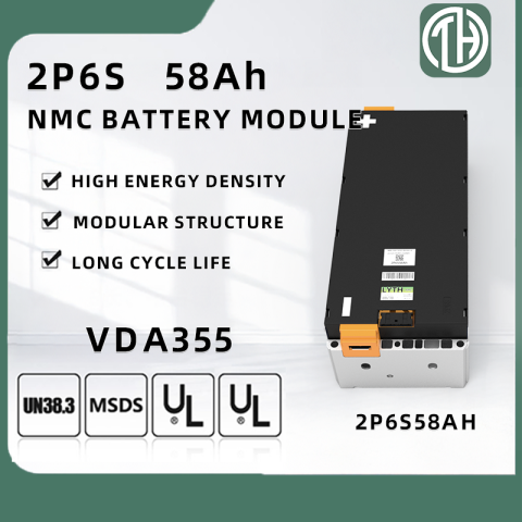 Zuverlässiges 2P6S 58Ah NMC-Batteriemodul für Elektrofahrzeuge & Industrielle Anwendungen
