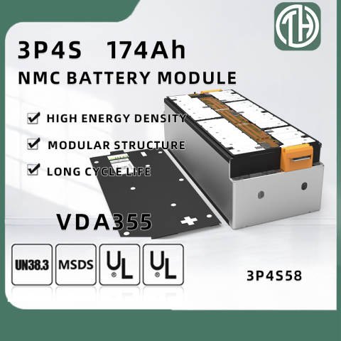 3P4S 58Ah NMC Batteriemodul – VDA 355 Standard, Hochleistung & Skalierbar