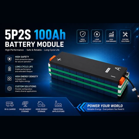 LYTH liefert 500 Kundenspezifische 5P2S 100-Ah-Batteriemodule zur Unterstützung des wachsenden Energiespeicherbedarfs