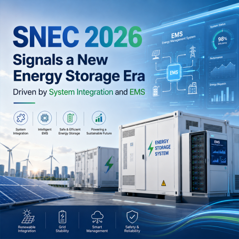 SNEC 2026 Kündigt eine neue Ära der Energiespeicherung an, angetrieben durch Systemintegration und EMS