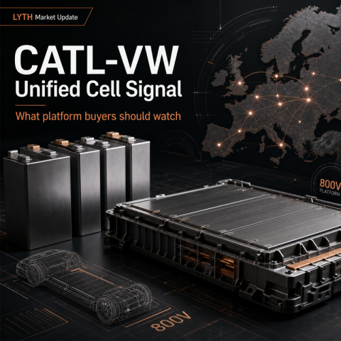 CATL und Volkswagen erweitern das Unified Cell Supply Signal