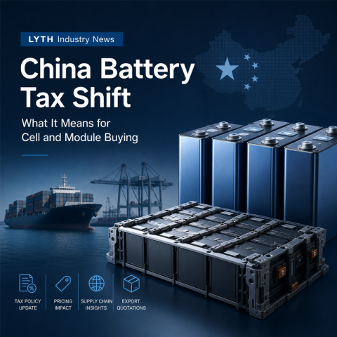 Aktualisierung der Batterieverbrauchssteuer in China 2026: Was Käufer beachten sollten