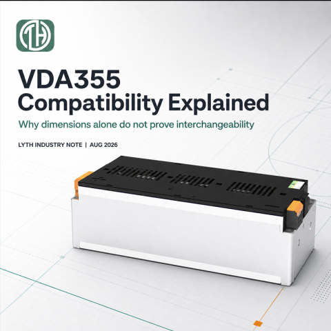 Was ist ein VDA355-Batteriemodul?? Chinas 2026 Maßstandard erklärt