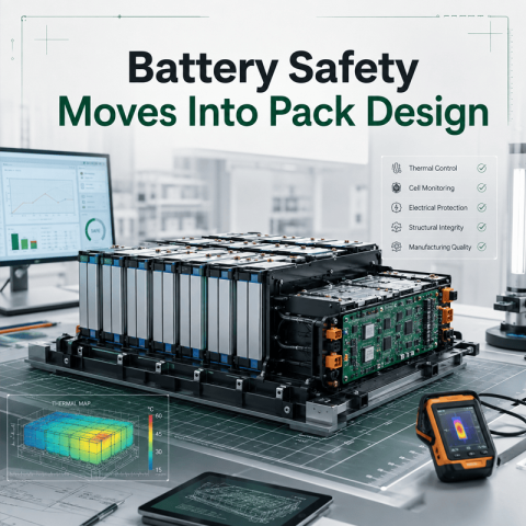 Batteriesicherheit rückt in PACK-Design vor, da China die Risikokontrolle für vollverkettete Elektrofahrzeugbatterien verschärft