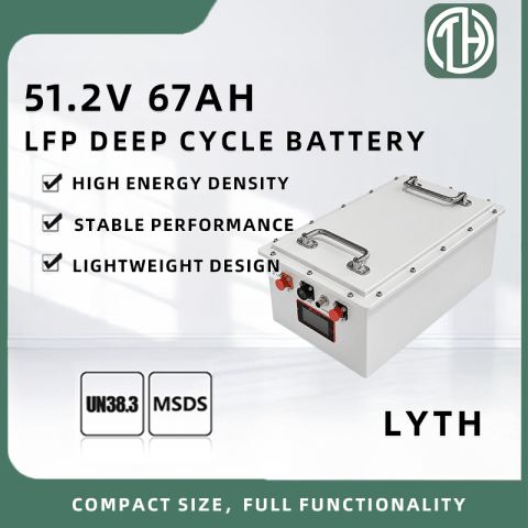 51.2V 67Ah LiFePO4 Battery Pack