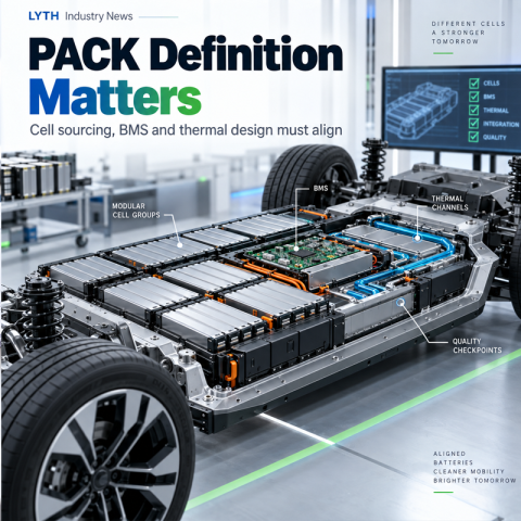 Die PACK-Definition ist wichtig, da Autohersteller die Zellversorgung von der Batteriesystemsteuerung trennen